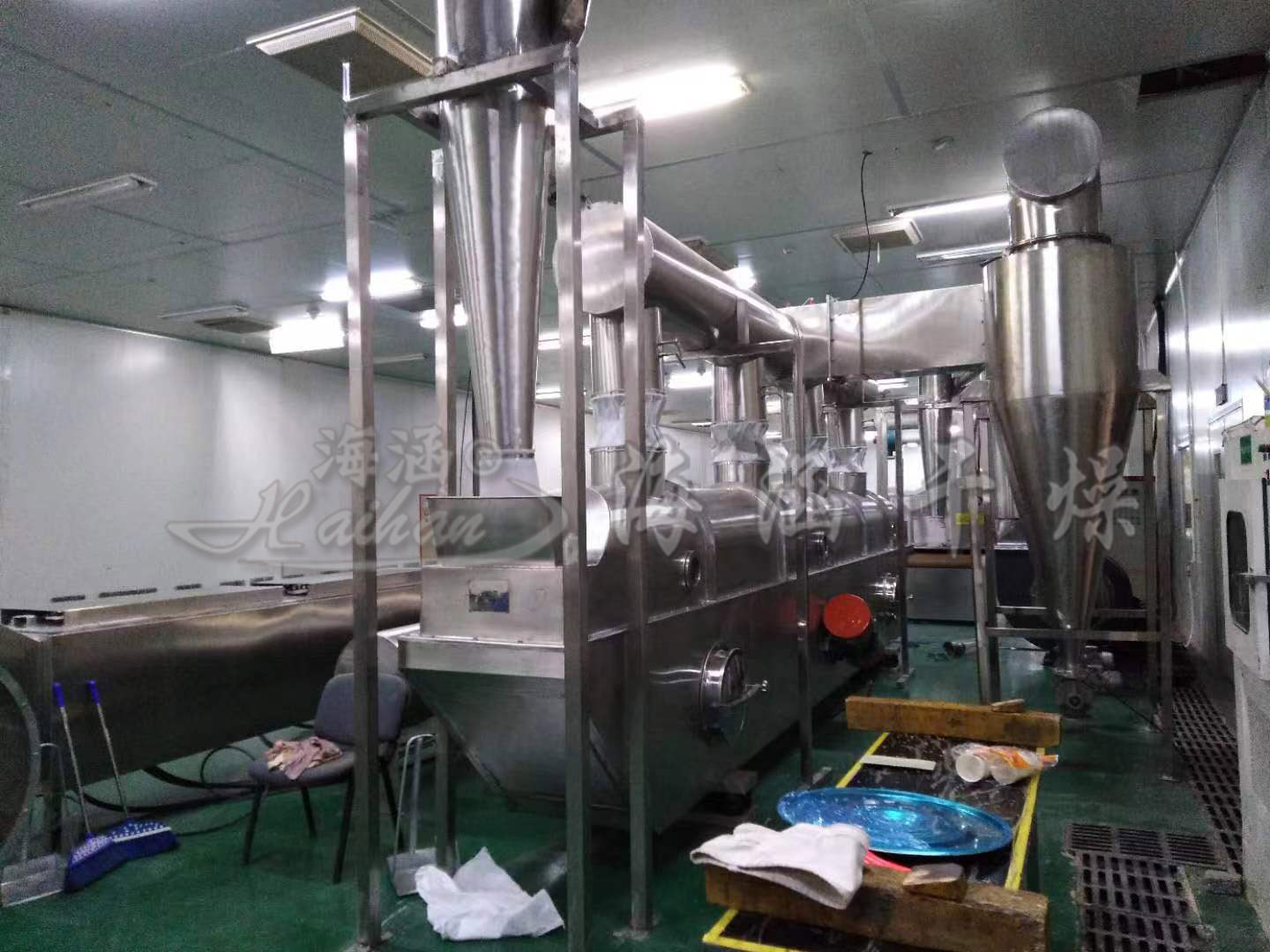 振动流化床干燥机的工业发展历程