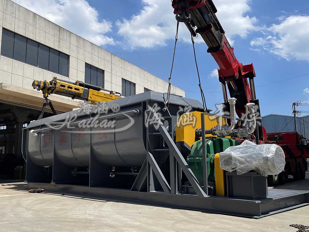 空心桨叶干燥机的结构原理和设备特点